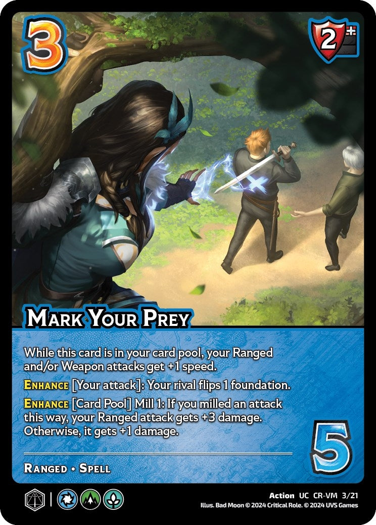 Mark Your Prey (321) [VMMN] - UniVersus Single