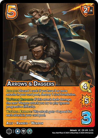 Arrows & Daggers (521) [VMMN] - UniVersus Single