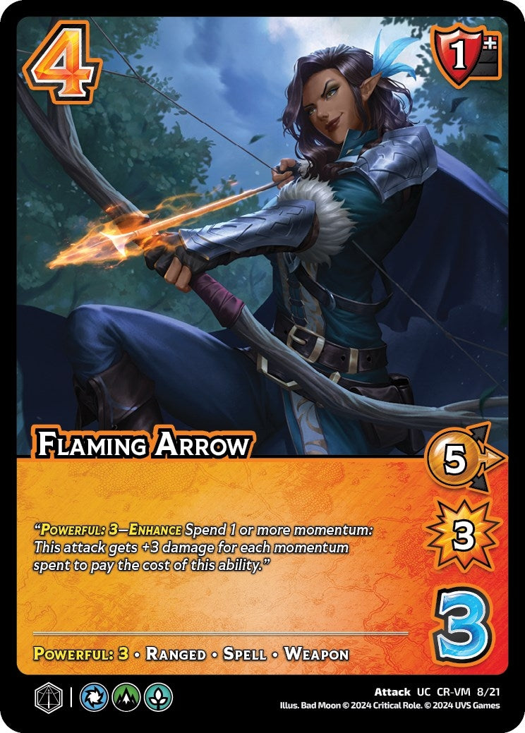 Flaming Arrow (821) [VMMN] - UniVersus Single