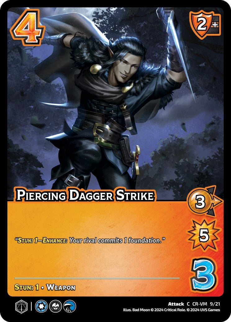 Piercing Dagger Strike (921) [VMMN] - UniVersus Single