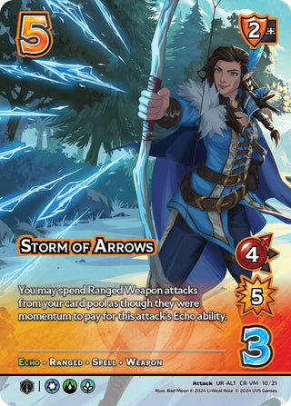 Storm of Arrows (Alternate Art) (1021) [VMMN] - UniVersus Single