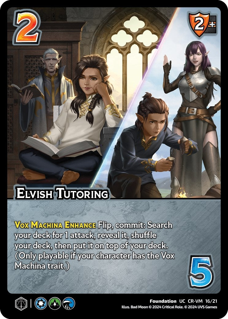 Elvish Tutoring (1621) [VMMN] - UniVersus Single