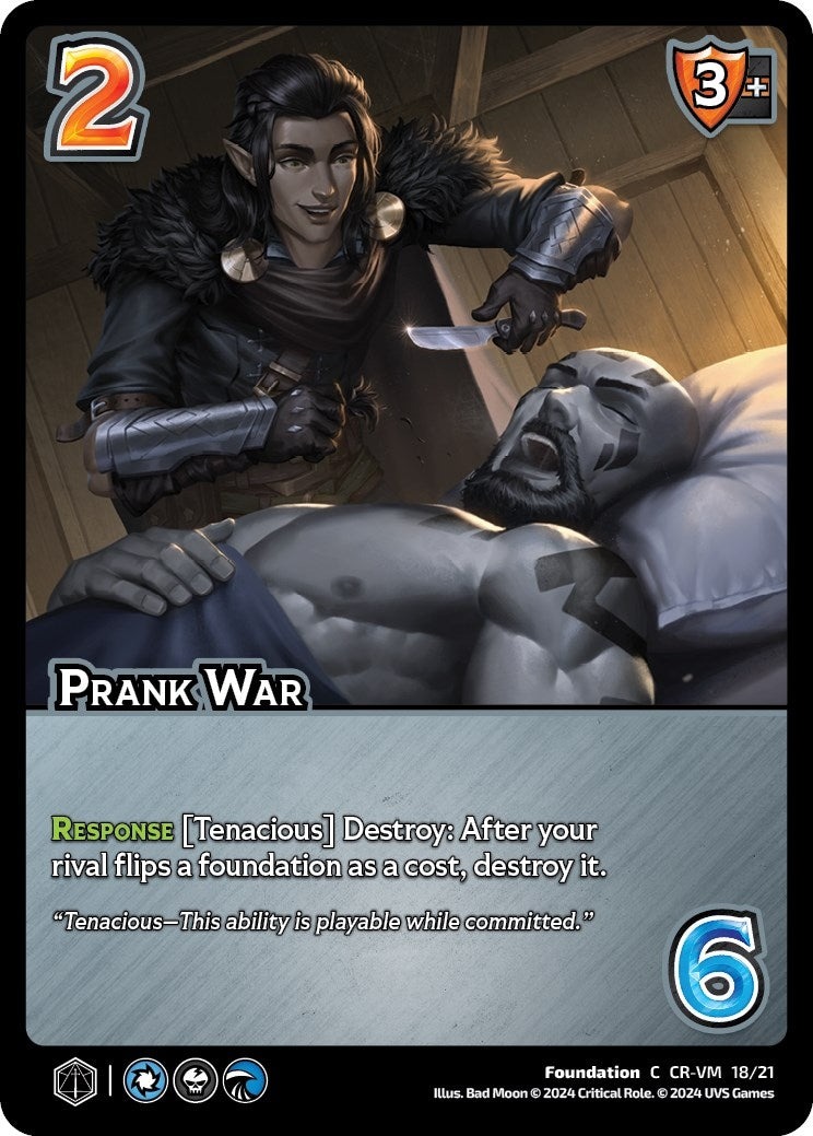 Prank War (1821) [VMMN] - UniVersus Single