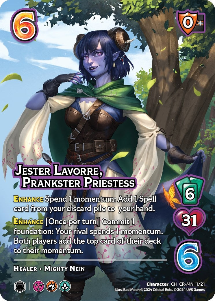 Jester Lavorre Prankster Priestess (121) [VMMN] - UniVersus Single