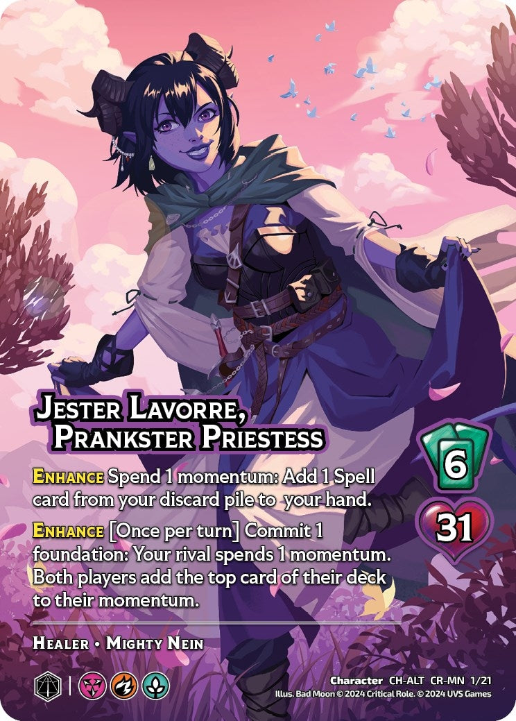 Jester Lavorre Prankster Priestess (Alternate Art) (121) [VMMN] - UniVersus Single