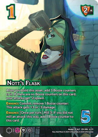 Nott’s Flask (Alternate Art) (421) [VMMN] - UniVersus Single