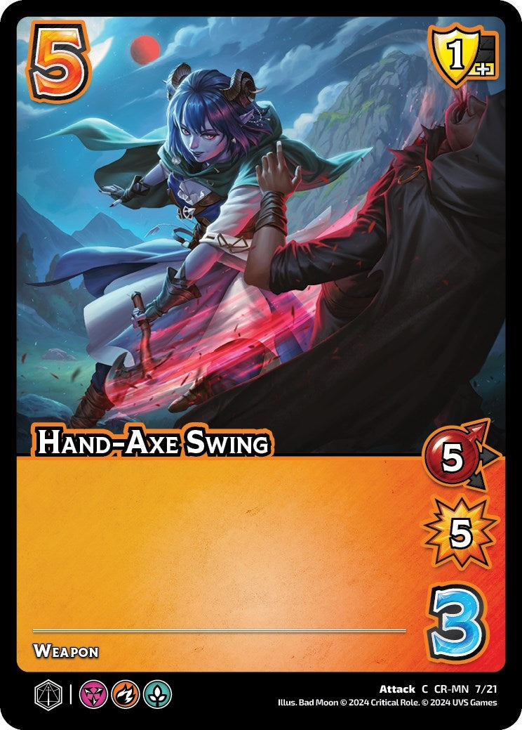 Hand-Axe Swing (721) [VMMN] - UniVersus Single