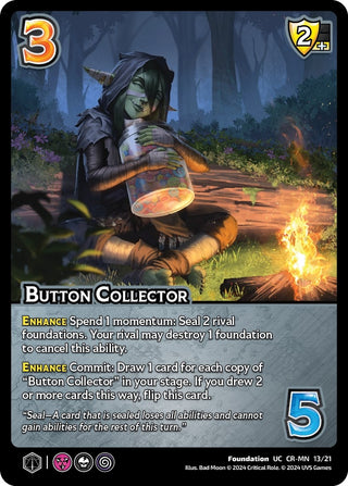 Button Collector (1321) [VMMN] - UniVersus Single