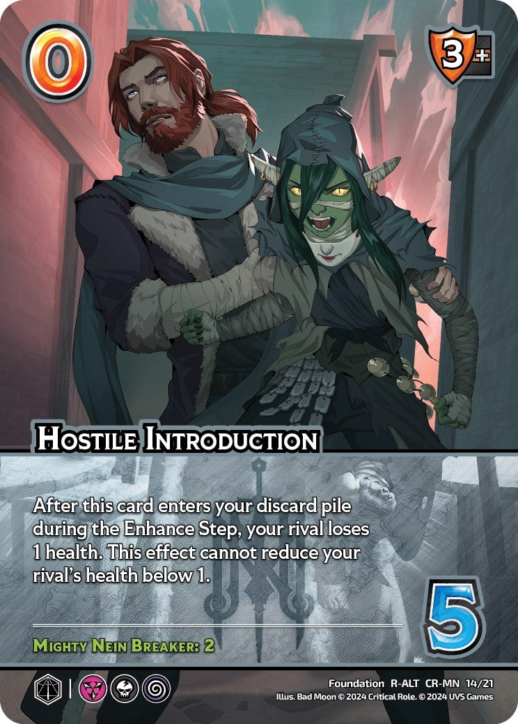 Hostile Introduction (Alternate Art) (1421) [VMMN] - UniVersus Single
