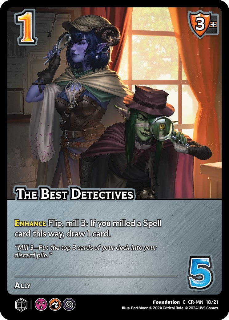 The Best Detectives (1821) [VMMN] - UniVersus Single