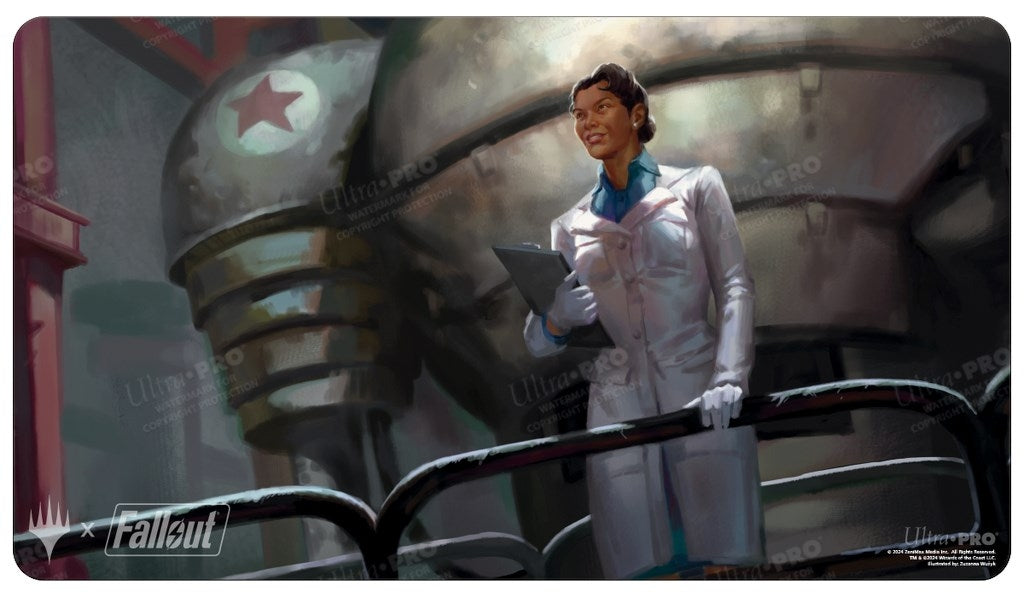 Fallout Dr. Madison Li Standard Gaming Playmat for Magic: The Gathering - Playmats Sealed