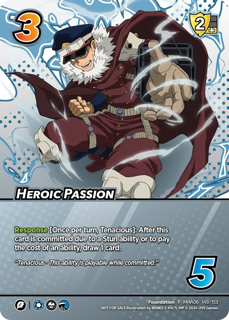 Heroic Passion (February LGS Promo) (149) [MHAP] - UniVersus Single