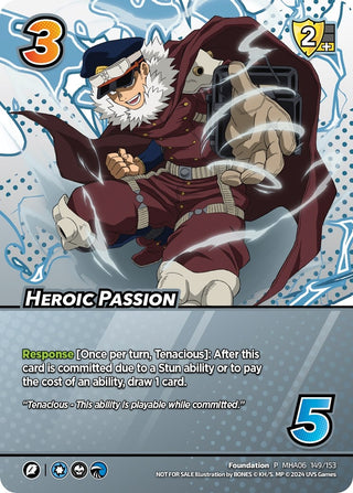 Heroic Passion (February LGS Promo) (149) [MHAP] - UniVersus Single