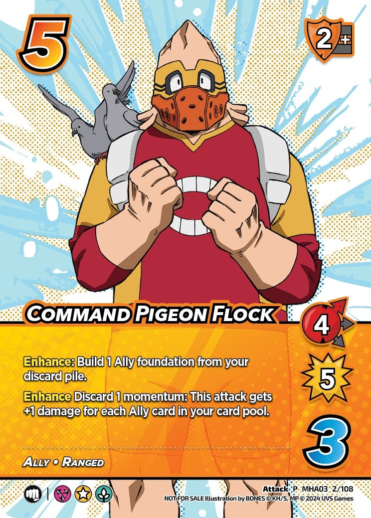 Command Pigeon Flock (March LGS Promo) (2) [MHAP] - UniVersus Single