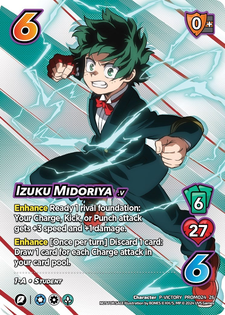 Izuku Midoriya (Season 1 Local Qualifier Promo) (2426) [MHAP] - UniVersus Single