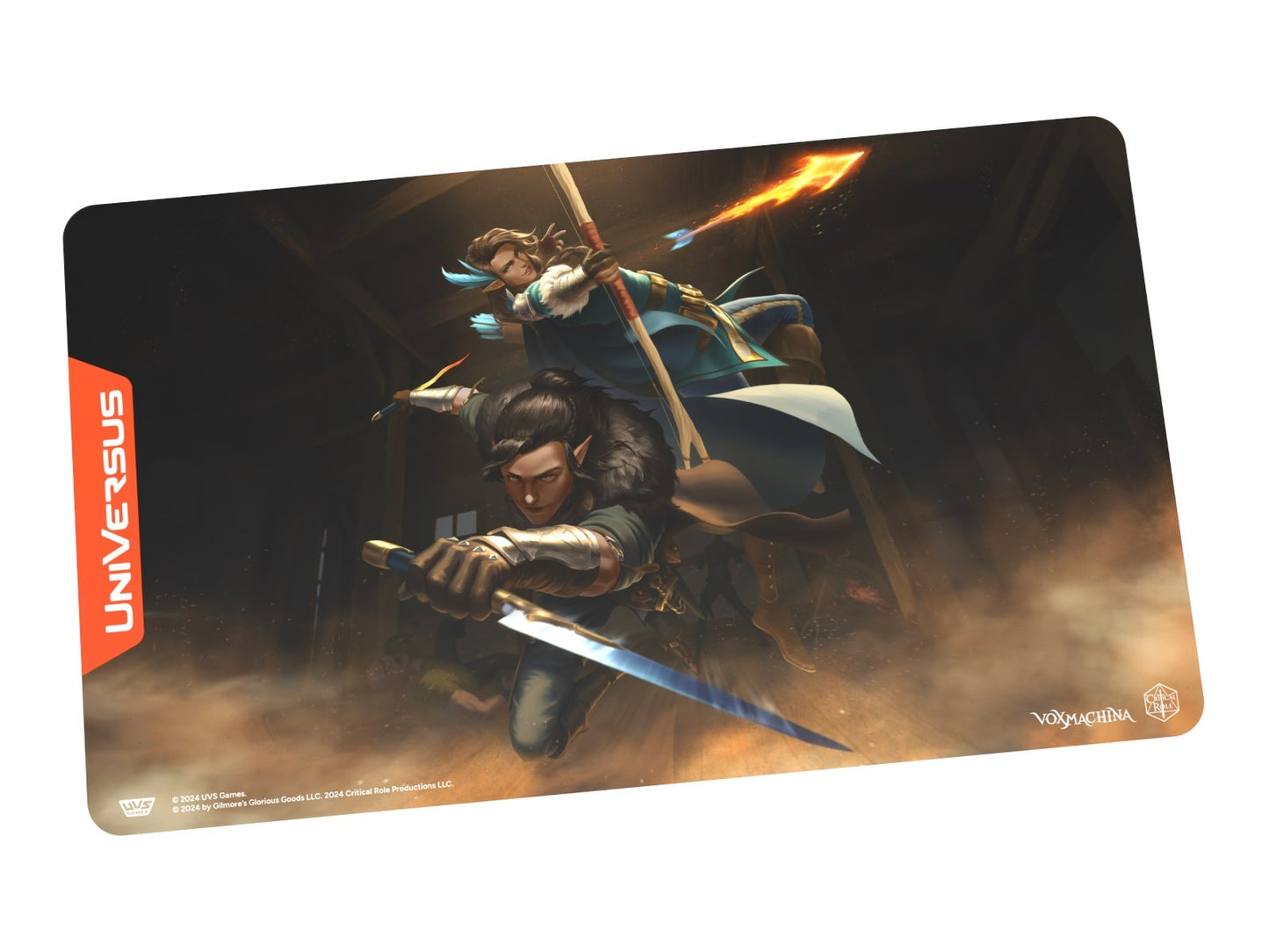 Challenger Series: Critical Role Launch Playmat: Arrows and Daggers - Playmats Sealed