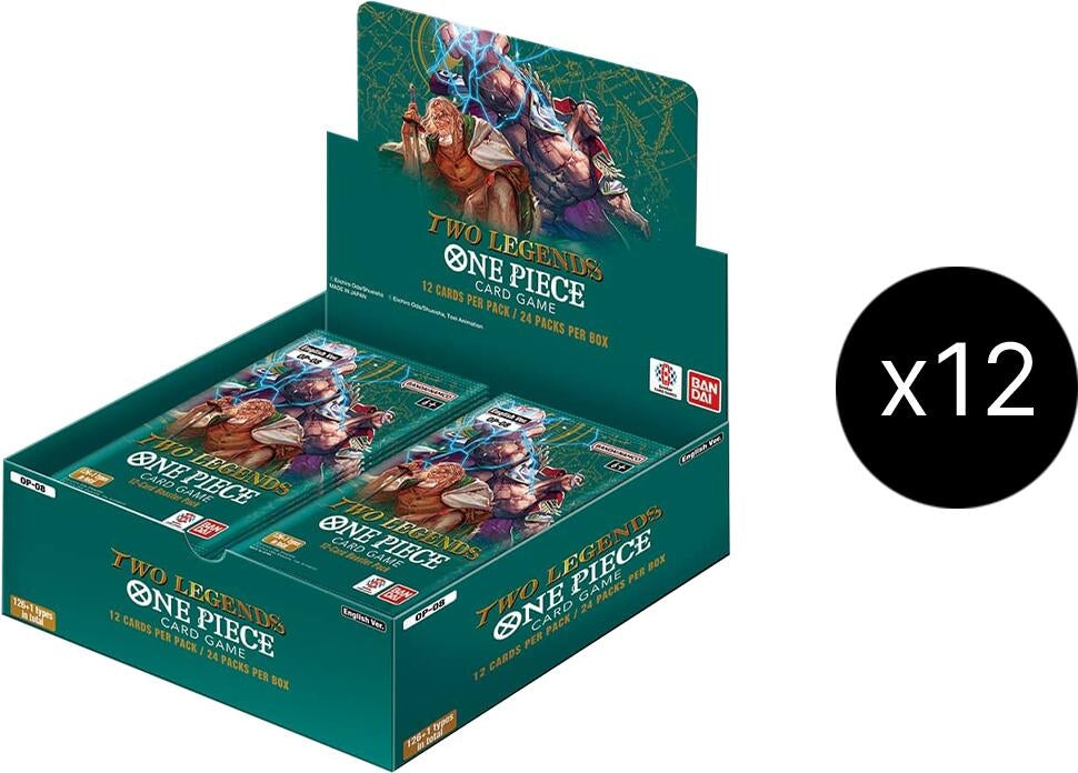 Two Legends - Booster Display Case (OP08) - One Piece Card Game Sealed