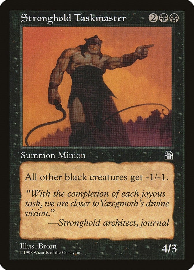 Stronghold Taskmaster [STH] - MTG Single