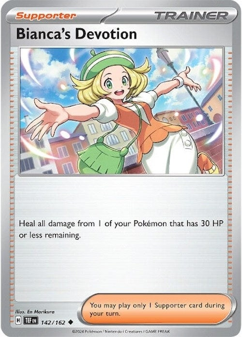 Bianca’s Devotion - 142/162 (142/162) (TEF) - Pokemon Single
