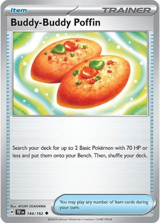 Buddy-Buddy Poffin (144/162) (TEF) - Pokemon Single
