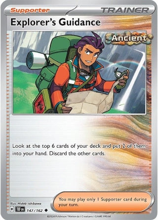 Explorer’s Guidance - 147/162 (147/162) (TEF) - Pokemon Single