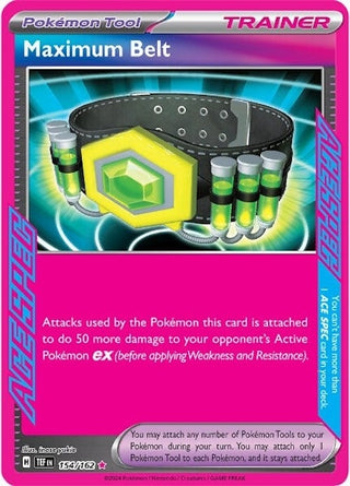 Maximum Belt (154/162) (TEF) - Pokemon Single