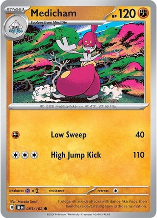 Medicham (083/162) (TEF) - Pokemon Single