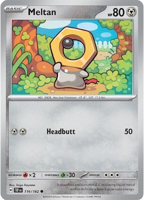 Meltan - 116/162 (116/162) [SV05: Temporal Forces] - Pokemon Single