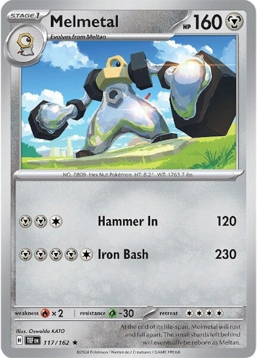 Image for Melmetal (117/162) (SV05: Temporal Forces) - Pokemon