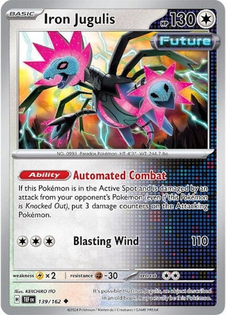 Image for Iron Jugulis (139/162) (SV05: Temporal Forces) - Pokemon