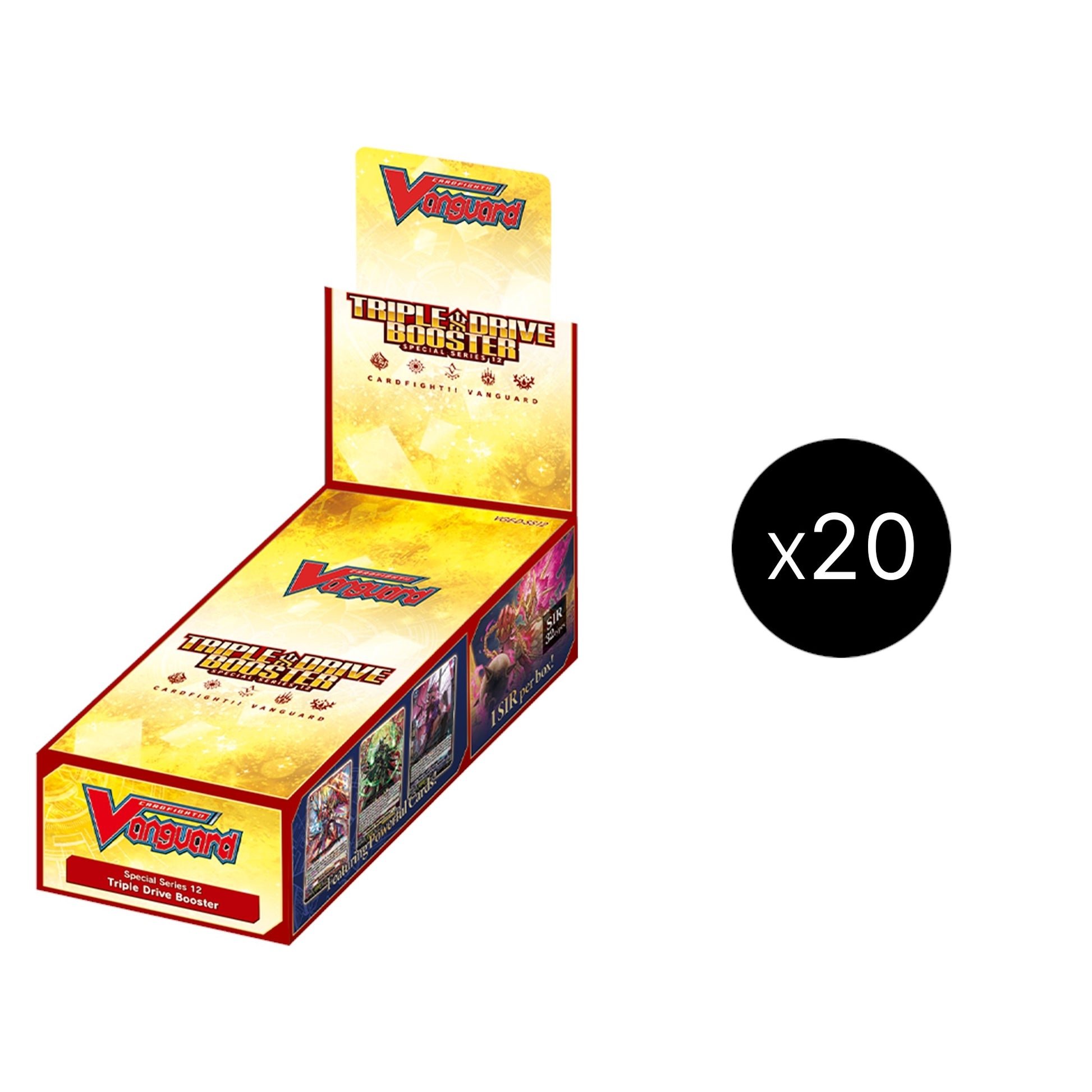 D-SS12: Triple Drive Booster Booster Box Case [D-SS12] - Cardfight Vanguard Sealed