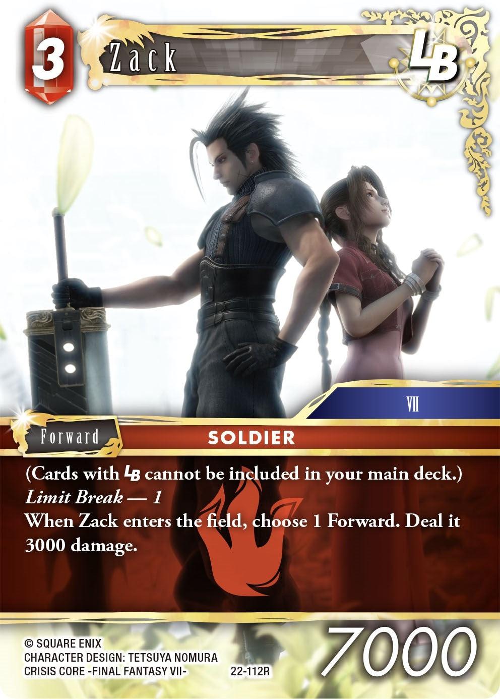 Zack LB (22) [22] - Final Fantasy TCG Single