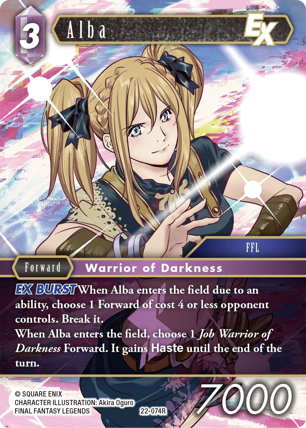 Alba EX (22) [22] - Final Fantasy TCG Single