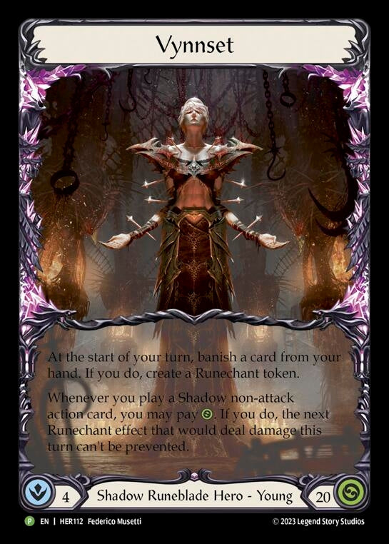 Image for Vynnset - HER112 (HER112) - Flesh and Blood TCG