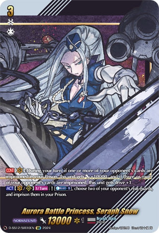 Aurora Battle Princess Seraph Snow (SIR) (1210) [D-SS12] - Cardfight Vanguard Single