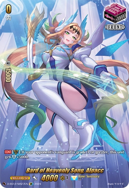 Bard of Heavenly Song Alpacc (SIR) (1227) [D-SS12] - Cardfight Vanguard Single