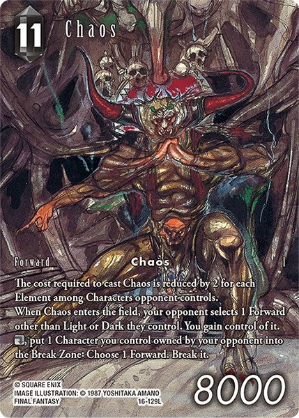 Chaos (Full Art Reprint) (16) [22] - Final Fantasy TCG Single