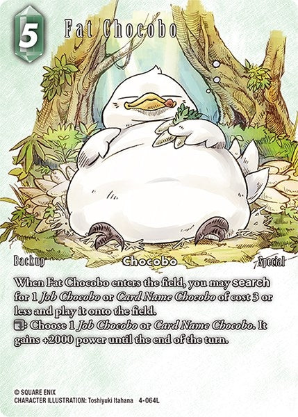 Fat Chocobo (4) [22] - Final Fantasy TCG Single