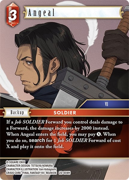 Angeal (22) [22] - Final Fantasy TCG Single