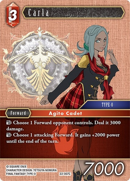 Carla (22) [22] - Final Fantasy TCG Single