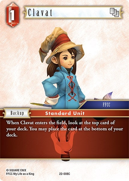Clavat (22) [22] - Final Fantasy TCG Single