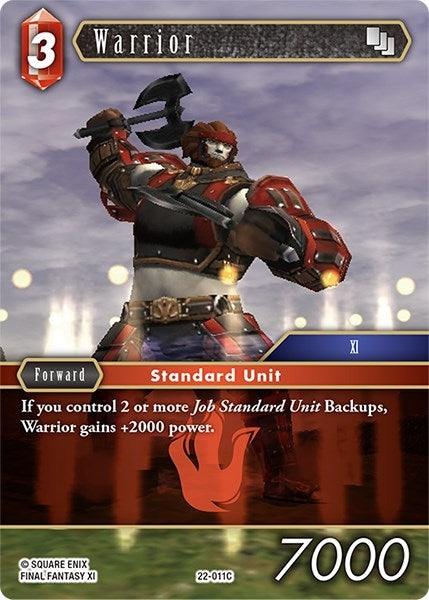 Warrior (22) [22] - Final Fantasy TCG Single