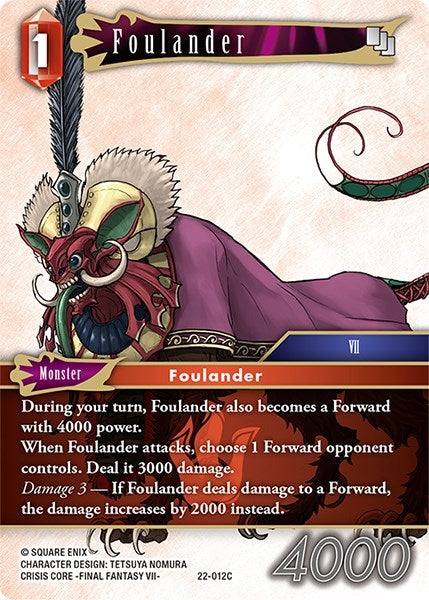 Foulander (22) [22] - Final Fantasy TCG Single