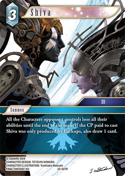Shiva (22) [22] - Final Fantasy TCG Single