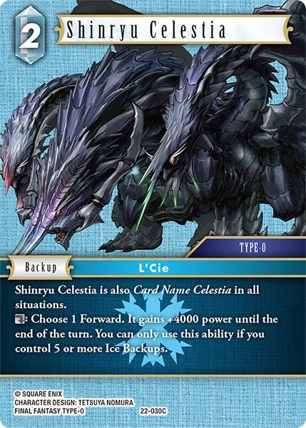 Shinryu Celestia (22) [22] - Final Fantasy TCG Single