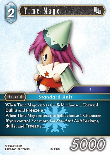 Time Mage (22) [22] - Final Fantasy TCG Single