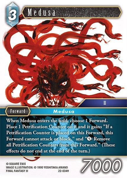Medusa (22) [22] - Final Fantasy TCG Single