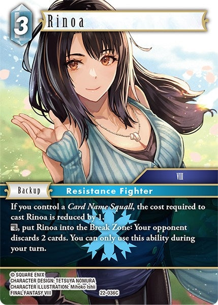 Rinoa (22) [22] - Final Fantasy TCG Single