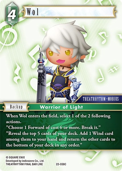 Wol (22) [22] - Final Fantasy TCG Single