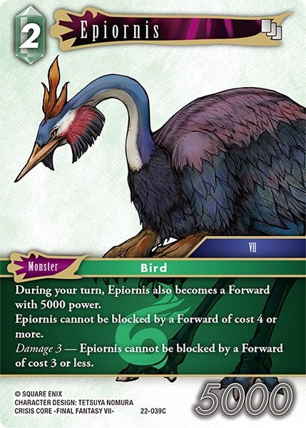 Epiornis (22) [22] - Final Fantasy TCG Single